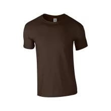 Uniszex póló Gildan GI64000 Softstyle Felnőtt póló -M, Dark Chocolate