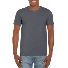 Uniszex póló Gildan GI64000 Softstyle Felnőtt póló -M, Dark Heather