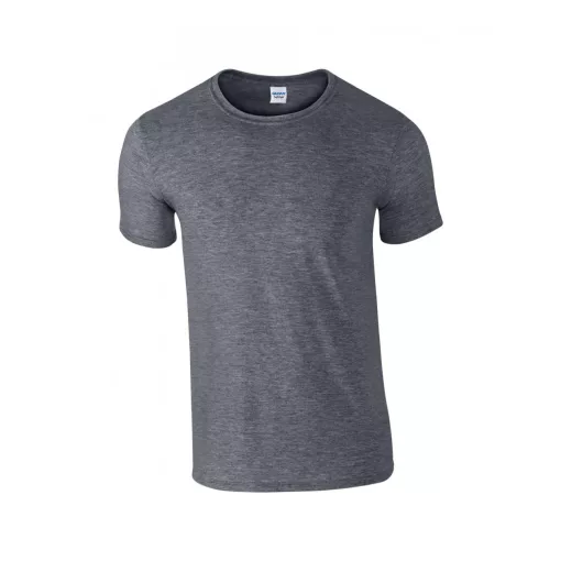 Uniszex póló Gildan GI64000 Softstyle Felnőtt póló -M, Dark Heather