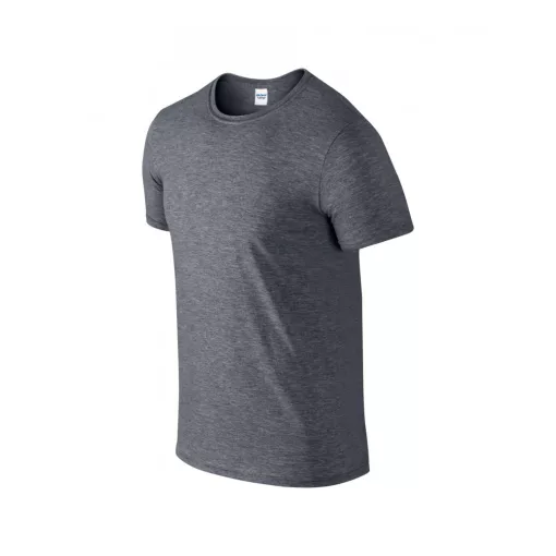 Uniszex póló Gildan GI64000 Softstyle Felnőtt póló -M, Dark Heather