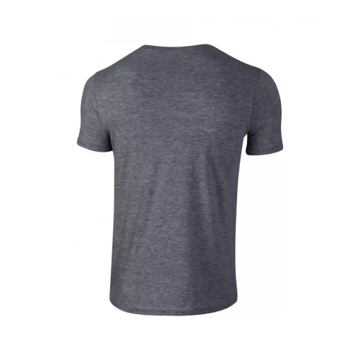 Uniszex póló Gildan GI64000 Softstyle Felnőtt póló -M, Dark Heather