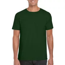 Uniszex póló Gildan GI64000 Softstyle Felnőtt póló -M, Forest Green