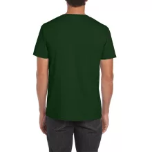 Uniszex póló Gildan GI64000 Softstyle Felnőtt póló -M, Forest Green