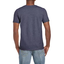 Uniszex póló Gildan GI64000 Softstyle Felnőtt póló -M, Heather Navy