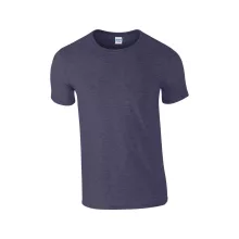 Uniszex póló Gildan GI64000 Softstyle Felnőtt póló -M, Heather Navy