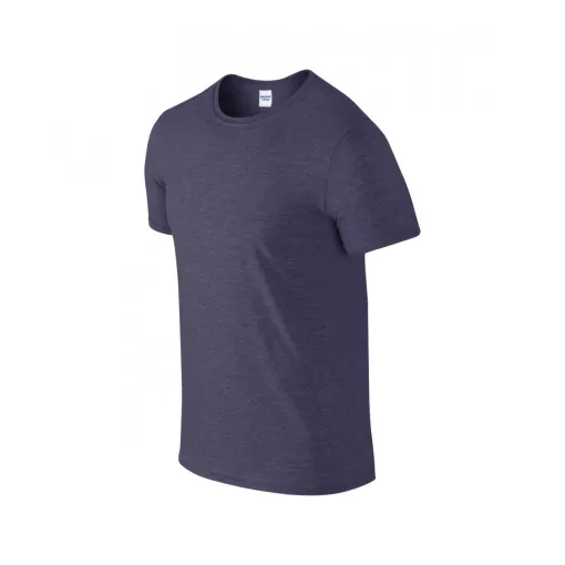 Uniszex póló Gildan GI64000 Softstyle Felnőtt póló -M, Heather Navy