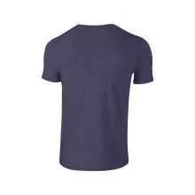 Uniszex póló Gildan GI64000 Softstyle Felnőtt póló -M, Heather Navy