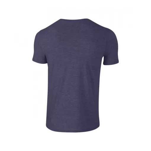 Uniszex póló Gildan GI64000 Softstyle Felnőtt póló -M, Heather Navy