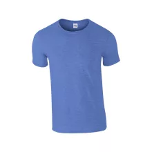 Uniszex póló Gildan GI64000 Softstyle Felnőtt póló -M, Heather Royal