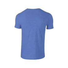 Uniszex póló Gildan GI64000 Softstyle Felnőtt póló -M, Heather Royal