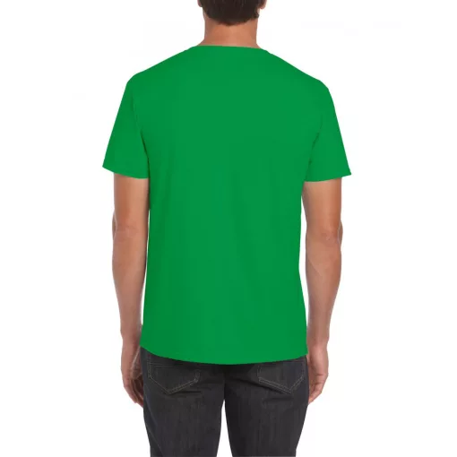 Uniszex póló Gildan GI64000 Softstyle Felnőtt póló -M, Irish Green