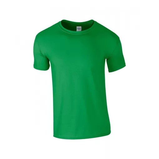 Uniszex póló Gildan GI64000 Softstyle Felnőtt póló -M, Irish Green