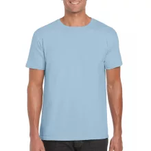 Uniszex póló Gildan GI64000 Softstyle Felnőtt póló -4XL, Light Blue