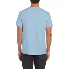 Uniszex póló Gildan GI64000 Softstyle Felnőtt póló -M, Light Blue