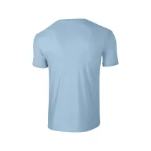 Uniszex póló Gildan GI64000 Softstyle Felnőtt póló -M, Light Blue