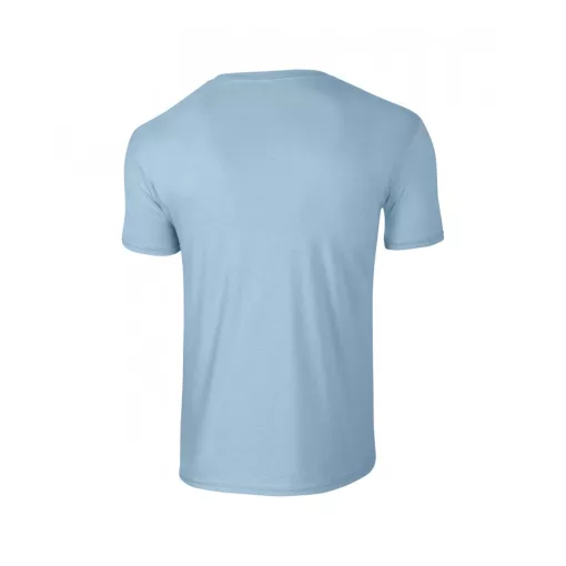 Uniszex póló Gildan GI64000 Softstyle Felnőtt póló -M, Light Blue