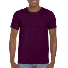 Uniszex póló Gildan GI64000 Softstyle Felnőtt póló -M, Maroon