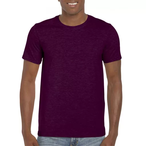 Uniszex póló Gildan GI64000 Softstyle Felnőtt póló -M, Maroon