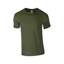 Uniszex póló Gildan GI64000 Softstyle Felnőtt póló -M, Military Green