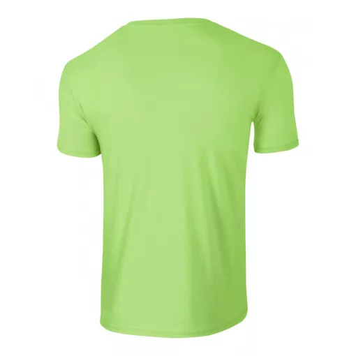 Uniszex póló Gildan GI64000 Softstyle Felnőtt póló -M, Mint Green