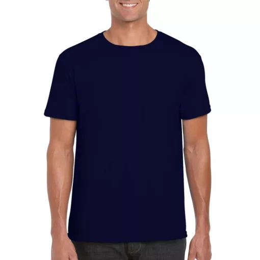 Uniszex póló Gildan GI64000 Softstyle Felnőtt póló -5XL, Navy