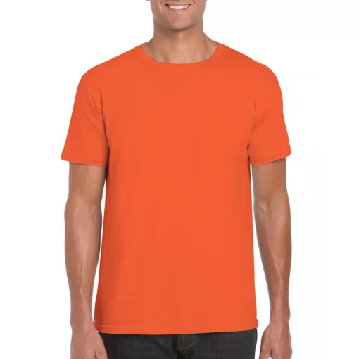 Uniszex póló Gildan GI64000 Softstyle Felnőtt póló -4XL, Orange