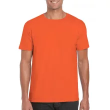 Uniszex póló Gildan GI64000 Softstyle Felnőtt póló -M, Orange