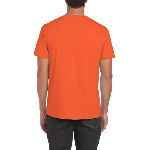 Uniszex póló Gildan GI64000 Softstyle Felnőtt póló -M, Orange