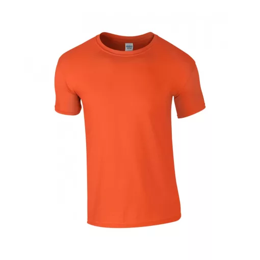 Uniszex póló Gildan GI64000 Softstyle Felnőtt póló -M, Orange