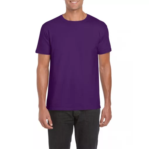 Uniszex póló Gildan GI64000 Softstyle Felnőtt póló -4XL, Purple