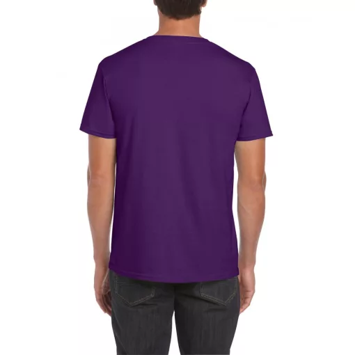 Uniszex póló Gildan GI64000 Softstyle Felnőtt póló -M, Purple