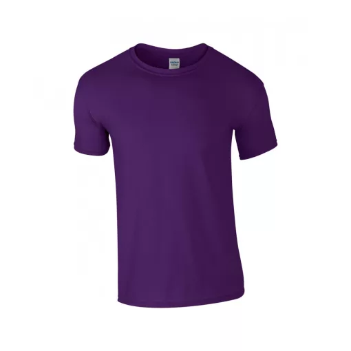 Uniszex póló Gildan GI64000 Softstyle Felnőtt póló -M, Purple