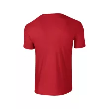 Uniszex póló Gildan GI64000 Softstyle Felnőtt póló -M, Red