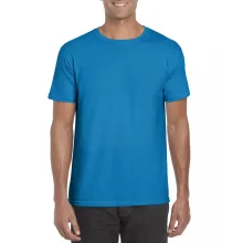 Uniszex póló Gildan GI64000 Softstyle Felnőtt póló -4XL, Sapphire