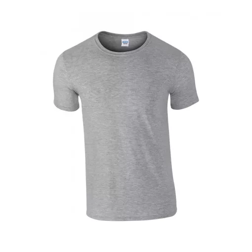 Uniszex póló Gildan GI64000 Softstyle Felnőtt póló -M, RS Sport Grey