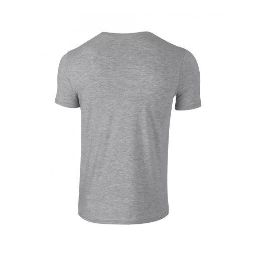 Uniszex póló Gildan GI64000 Softstyle Felnőtt póló -M, RS Sport Grey