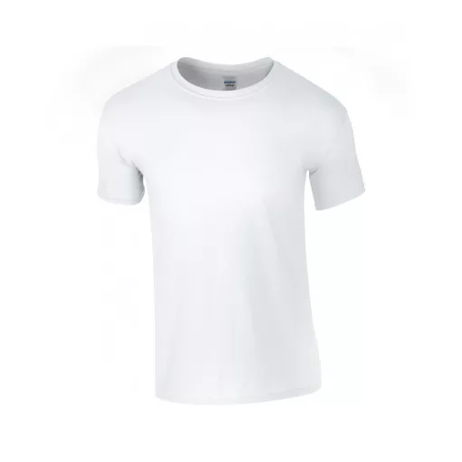 Uniszex póló Gildan GI64000 Softstyle Felnőtt póló -L, White