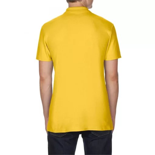 Férfi galléros póló Gildan GI64800 Softstyle Adult Double piqué polo -S, Daisy