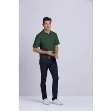 Férfi galléros póló Gildan GI64800 Softstyle Adult Double piqué polo -2XL, Red