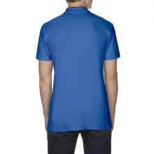 Férfi galléros póló Gildan GI64800 Softstyle Adult Double piqué polo -XL, Royal