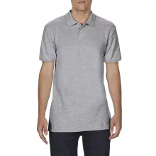 Férfi galléros póló Gildan GI64800 Softstyle Adult Double piqué polo -L, RS Sport Grey