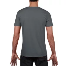 Férfi póló Gildan GI64V00 Softstyle Felnőtt v-nyakú póló -L, Charcoal