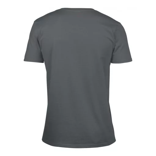 Férfi póló Gildan GI64V00 Softstyle Felnőtt v-nyakú póló -M, Charcoal