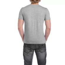 Férfi póló Gildan GI64V00 Softstyle Felnőtt v-nyakú póló -M, RS Sport Grey