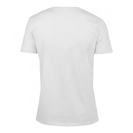 Férfi póló Gildan GI64V00 Softstyle Felnőtt v-nyakú póló -2XL, White