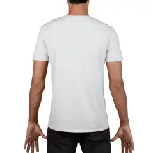 Férfi póló Gildan GI64V00 Softstyle Felnőtt v-nyakú póló -XL, White