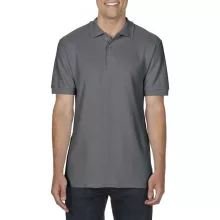 Férfi galléros póló Gildan GI85800 premium Cotton Adult Double piqué polo -L, Charcoal