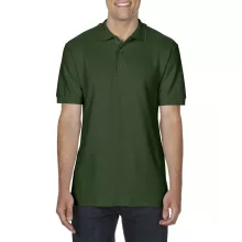 Férfi galléros póló Gildan GI85800 premium Cotton Adult Double piqué polo -3XL, Forest