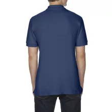 Férfi galléros póló Gildan GI85800 premium Cotton Adult Double piqué polo -L, Navy