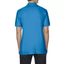 Férfi galléros póló Gildan GI85800 premium Cotton Adult Double piqué polo -L, Sapphire